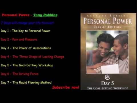 Goal Setting Workshop with Tony Robbins