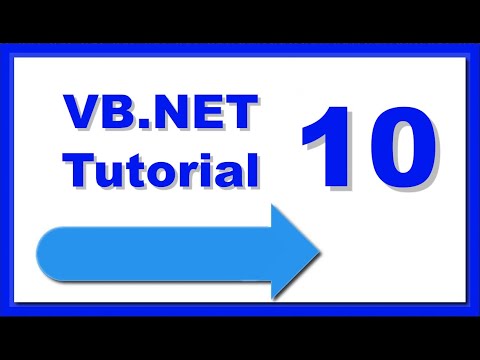 VB.NET Tutorial 10 - Comboboxen (eindimensionale Auswahl von Daten)
