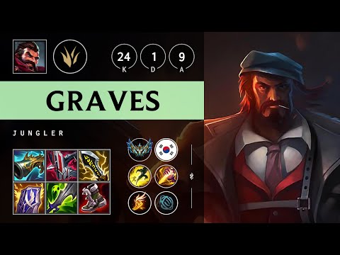 Graves Jungle vs Lillia: Triple Kill, Legendary - KR Challenger Patch 14.18
