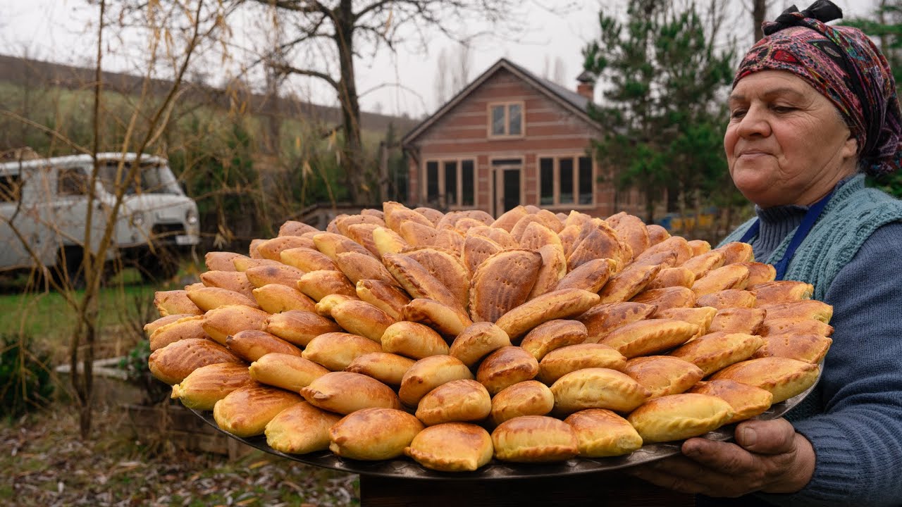 Old Fashioned Walnut Pies — Cozy Village Baking Day 🌶