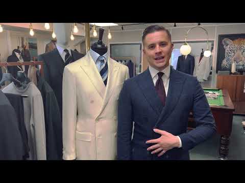 What makes a quality tailored suit? Part One: The Jacket