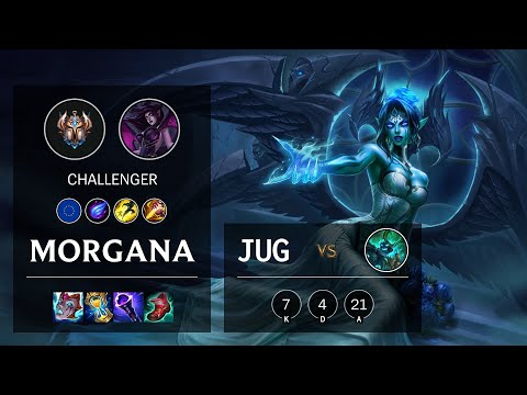 Morgana Jungle vs Hecarim - EUW Challenger Patch 11.8