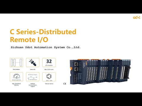 ODOT REMOTE IO SYSTEM, support Various Communication Protocol  & 32 kinds of I/O cards