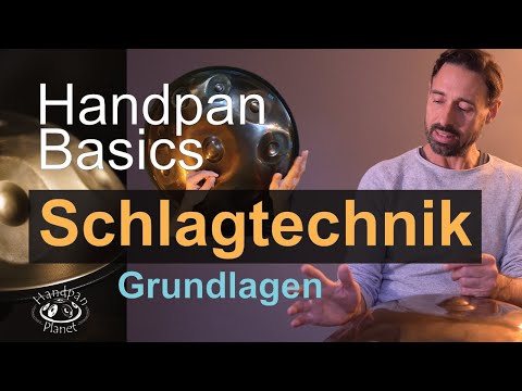 Learn handpan - basic playing techniques - handpan tutorial for beginners