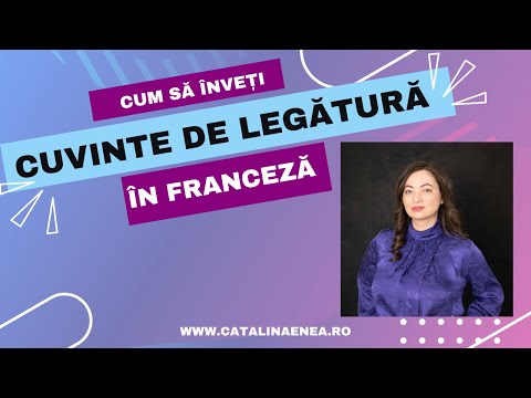 Cum să înveți cuvintele de legătură în franceză-lecția 4
