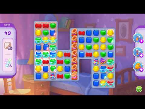 Homescapes Level 10961 No Boosters Gameplay