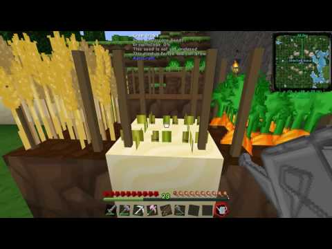 Let's Play Episode 3 Minecraft FTB Infinity Evolved  - The start of Agricraft