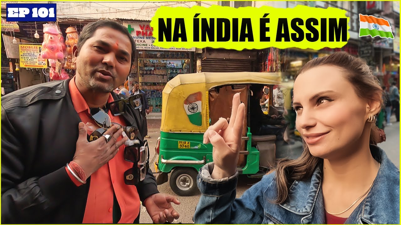 BRASILEIROS são TRATADOS assim NA ÍNDIA / Primeiras Impressões