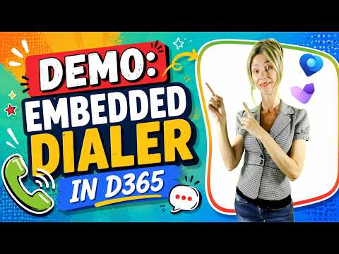 D365 Embedded Dialer for Contact Centers D365 Embedded Dialer for Contact Centers