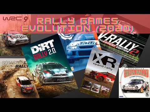 RALLY VIDEOGAMES #EVOLUTION (1988-2020) [4K]
