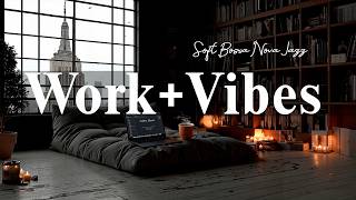 Work Vibes | October Café Morning & Soft Bossa Nova Jazz for Relaxing, Studying & Working