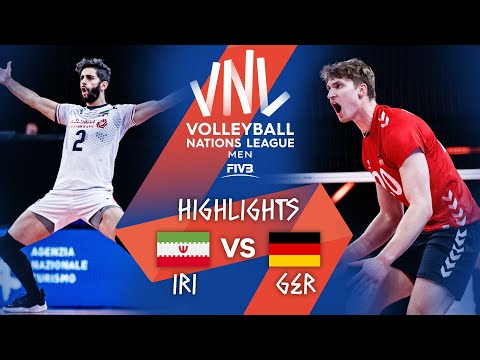 IRI vs. GER - Highlights Week 3 | Men's VNL 2021