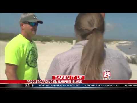 Taren It Up: Paddleboarding on Dauphin Island