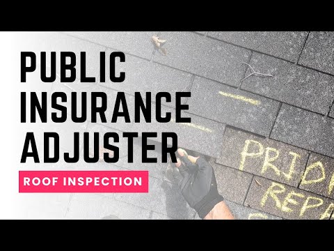 Public Insurance Adjuster Roof Inspection