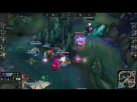 Spear of Shojin Jax Quadra-Kill with 9 HP