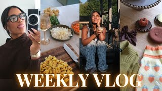 WEEKLY VLOG ♡ (fall vibes!!! cook with me, decorate the house, cozy comfort reset, autumn boss up+)