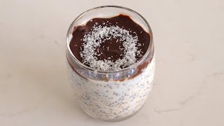 דייסת שיבולת שועל בין לילה באונטי (overnight oats)
