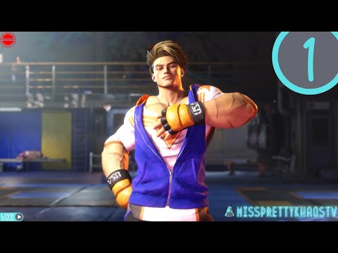 STREET FIGHTER 6 PS5 Story Mode Walkthrough Gameplay Part 1|LUKE