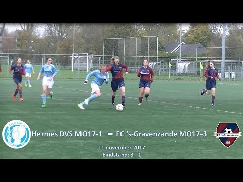 Samenvatting Hermes DVS MO17-1 - FC 's-Gravenzande MO17-3