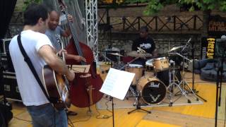 Jonathan Kreisberg, Reuben Rogers, Gregory Hutchinson Sound Check @ Fara Music Festival 2013