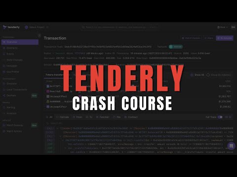 Tenderly Crash Course: Step into DeFi Development as a Beginner | Master Tenderly Under 10 Mins