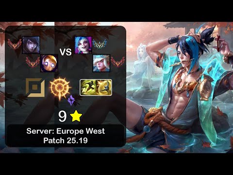 Aphelios ADC + Blitzcrank vs Jinx + Janna - EUW GrandMaster - Patch 25.19