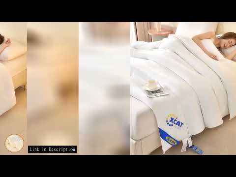 Hotel Style Silk Quil Queen KingLightweight Fluffy Comfortable And Breathable Soft Winter Quilt Very