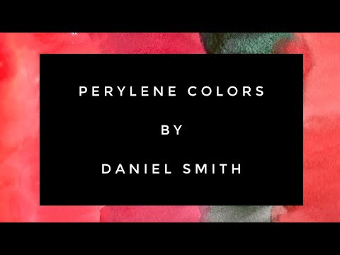 Perylene Colors | Daniel Smith Watercolors | Bonus Color Showdown?