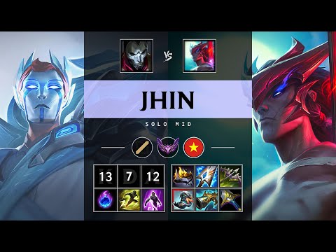 Jhin Mid vs Yone - VN Master Patch 25.12
