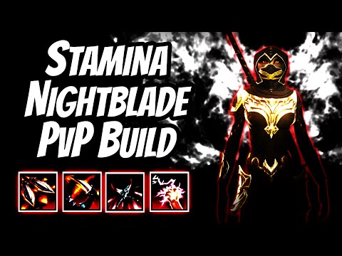 This Nightblade Build is MONSTER! | ⚔️1vX⚔️Stamina Nightblade PvP Build & Gameplay Commentary