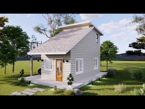 4x8 Meters Only - Gorgeous 1-Bedroom Loft-Type Tiny House | Exploring Tiny House
