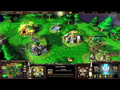 UApornosonik (NE) vs Sky)FrosT (ORC) - Game 1 - WarCraft 3 gameplay - RN294