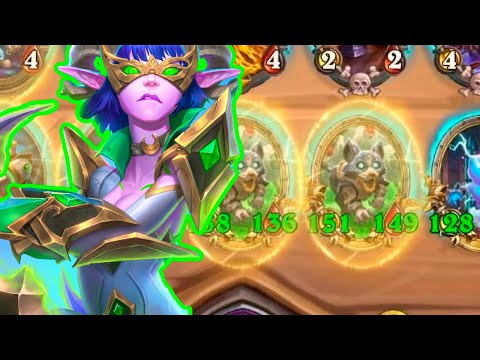 This New Aranna Strat is Insanely Broken | Dogdog Hearthstone Battlegrounds