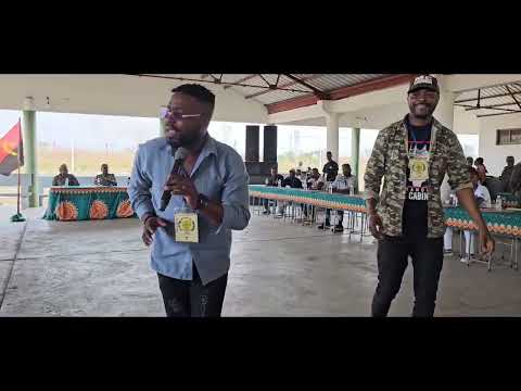 Bebo Clone FT Mc Cabinda actuando a música DRUKA na cadeia de CALOMBOLOCA (2023)