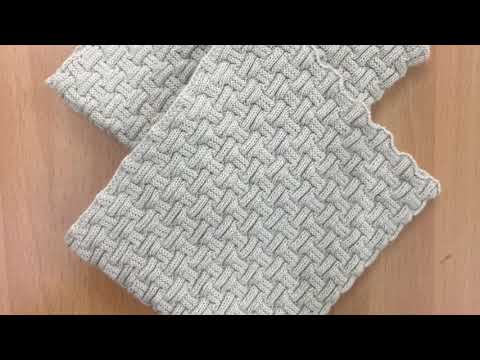 Beige kitchen towels and dish clothes, 0.032