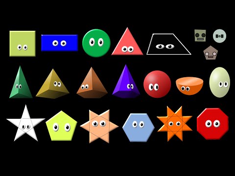 What Shape Is It? Collection - Shapes Song - The Kids' Picture Show (Fun & Educational)