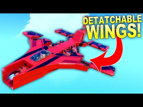 EPIC Winged Combat: Detachable Blocks vs. Aerodynamic Design
