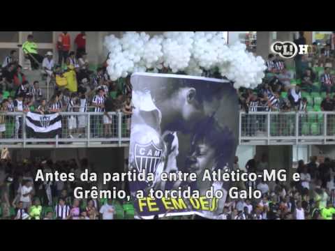 Lutando pela vida, mãe de Ronaldinho recebe apoio antes do jogo