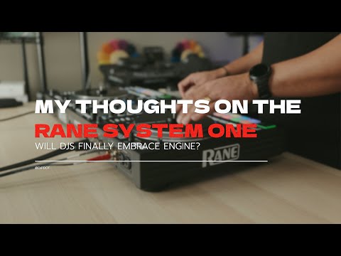 Thoughts On The Rane System One After 1 Month