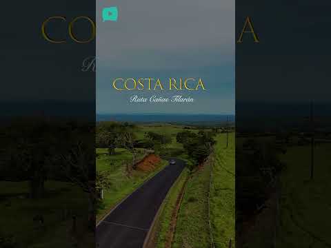 Ruta Cañas, Guanacaste 🇨🇷🚗 | Drone Views of Costa Rica #roadtrip #visitcostarica