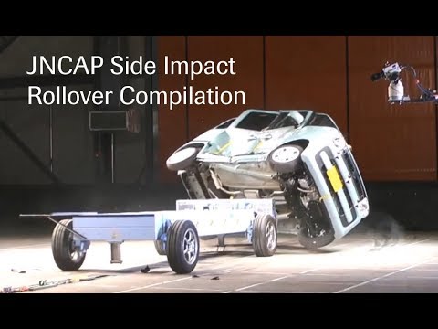 JNCAP Side Impact Rollover Compilation