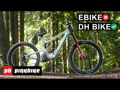 He Turned an eBike Into a World Cup DH Bike