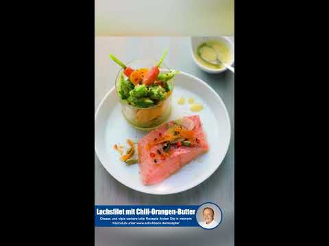 Alfons Schuhbeck erklärt sein Rezept Lachsfilet mit Orangen-Butter Sauce