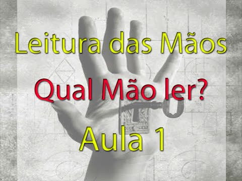 Leitura das  Mãos - AULA 1 ( Qual  Mão  ler?)