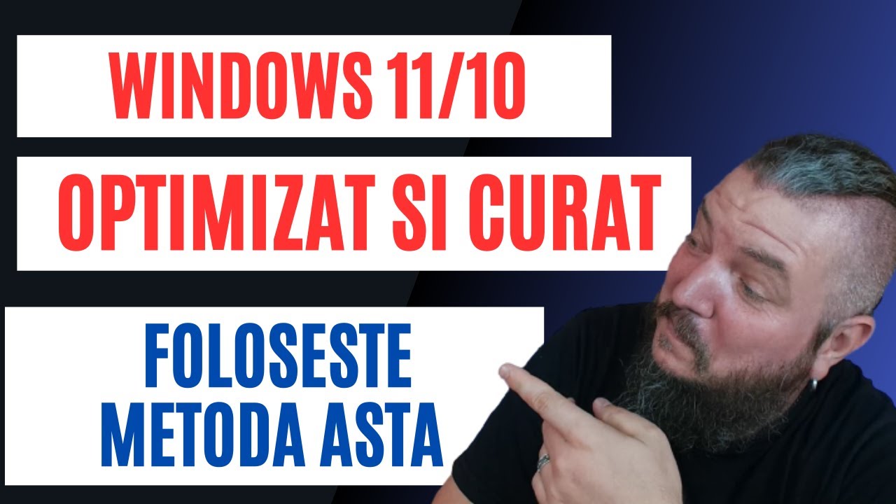 WINDOWS 11 / 10 Optimizat Si Curat | Foloseste Metoda Asta