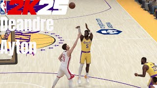 Deandre Ayton Jumpshot Signature and Body Fix | NBA 2K25 | PS5