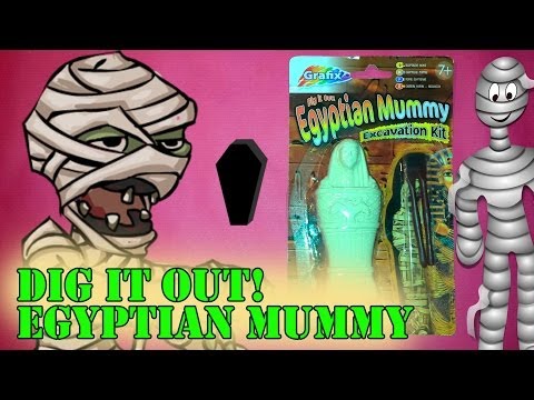 Egyptian Mummy - Dig it out! - Excavation Kit