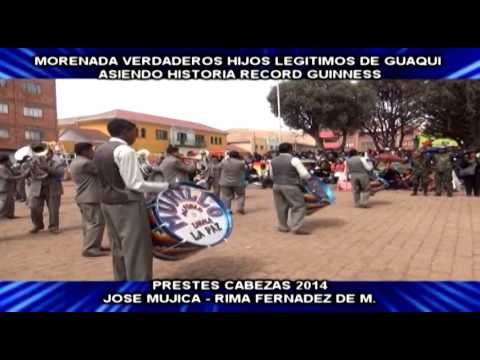 Records Guinness Morenada Hijos Legitimos De Guaqui 1