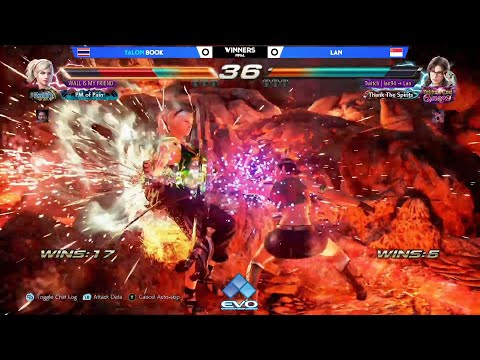 Tekken 7: TALON Book vs Lan - Winners Finals - EVO 2021 Online Asia South