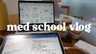 med school study vlog 📚 | busy uni week in my life, d-44 to finals, pilates, productivity
